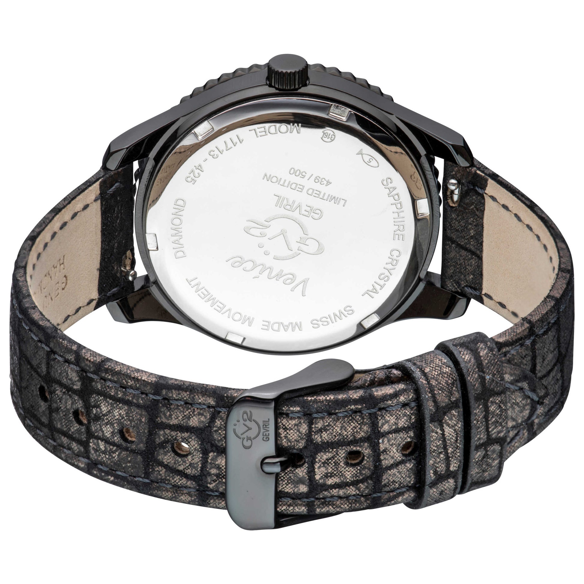 GV2 by Gevril Venice Diamond Women's Quartz Watch 11713-425C - Image #2