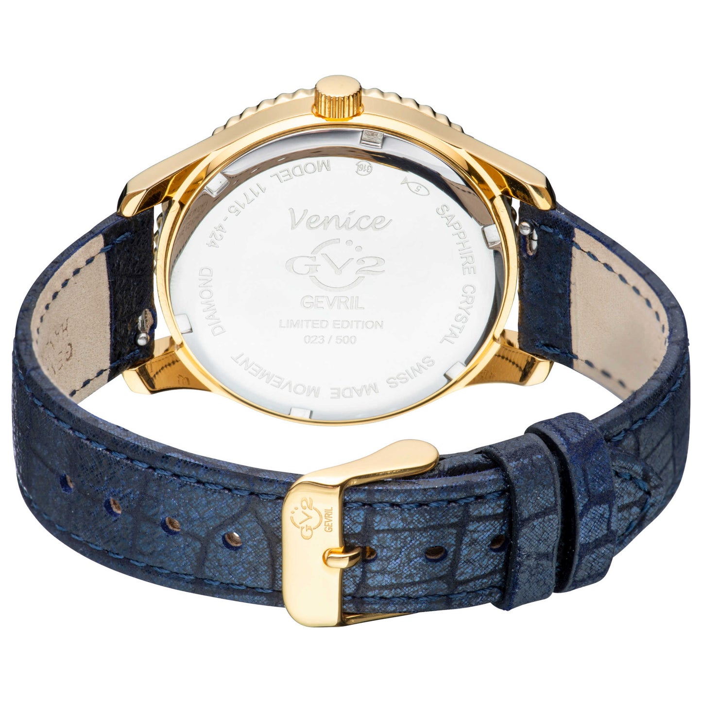 GV2 by Gevril Venice Diamond Women's Quartz Watch 11715-424C - Image #2