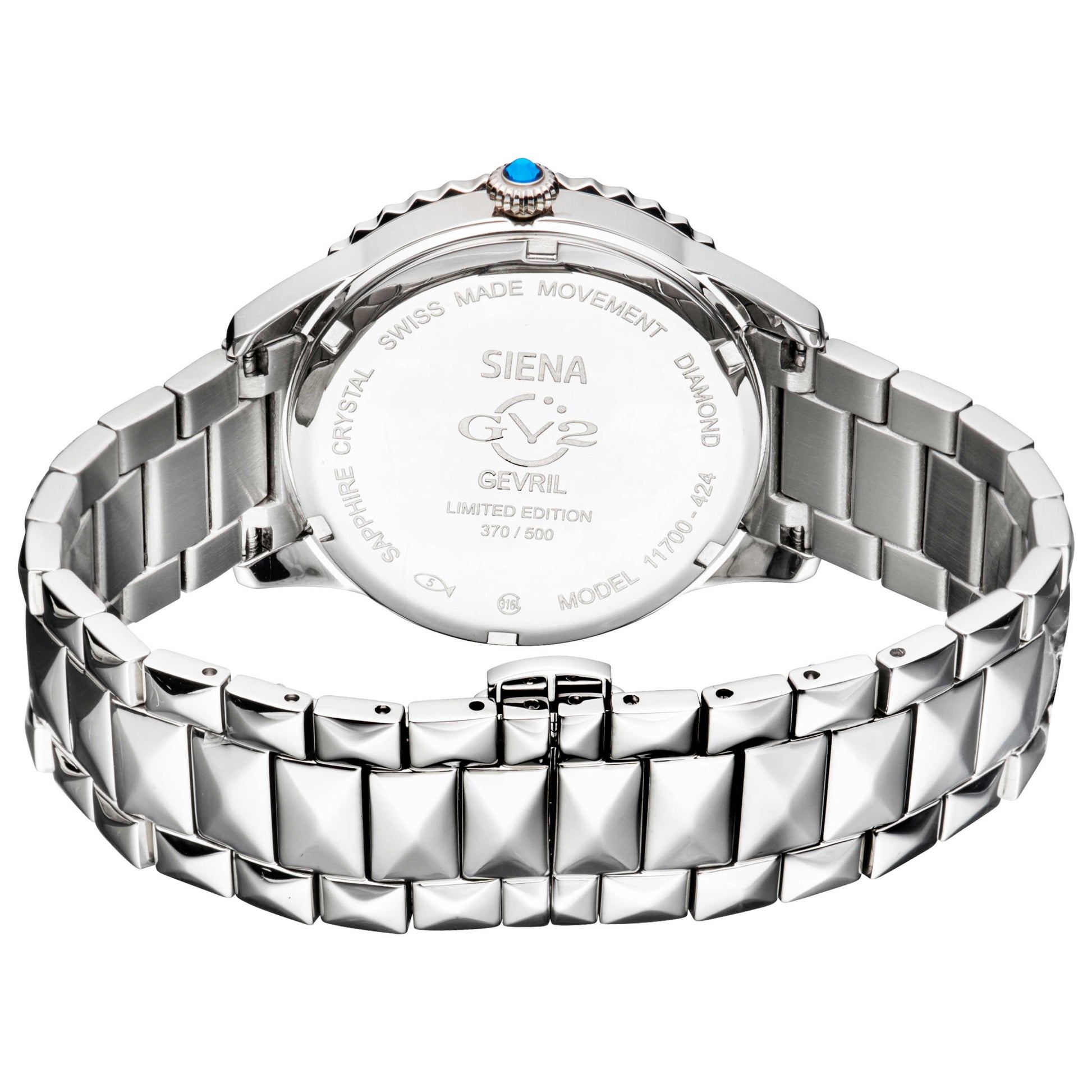 GV2 by Gevril Siena Diamond Women's Quartz Watch 11722 - Image #2