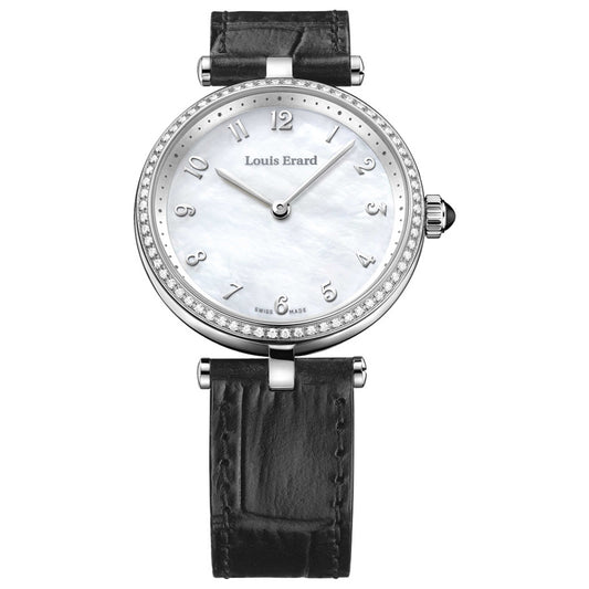 Front view of Louis Erard Romance Women's Quartz Watch 11810SE34BDBB5