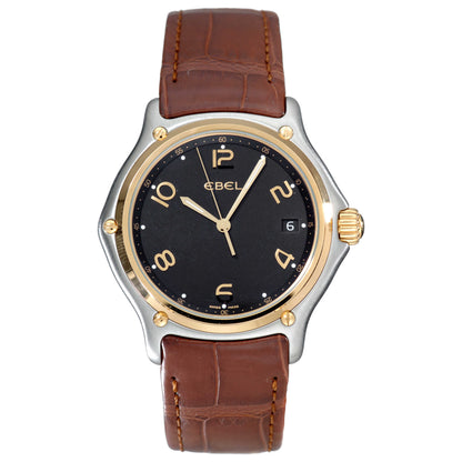 Front view of Ebel 1911 Men's Swiss Quartz (Battery-Powered) Watch 1187241-156F35134