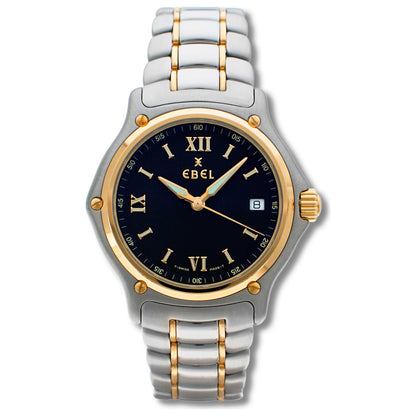 Front view of Ebel 1911 Men's Swiss Quartz (Battery-Powered) Watch 1187241-5465P