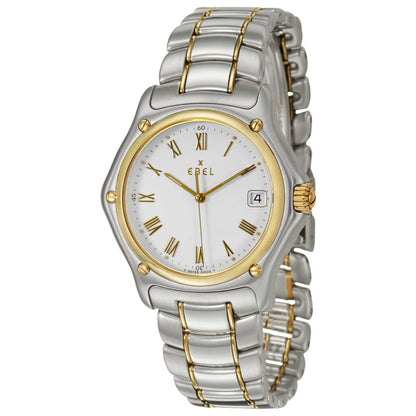 Front view of Ebel 1911 Men's Swiss Quartz (Battery-Powered) Watch 1187916-0260