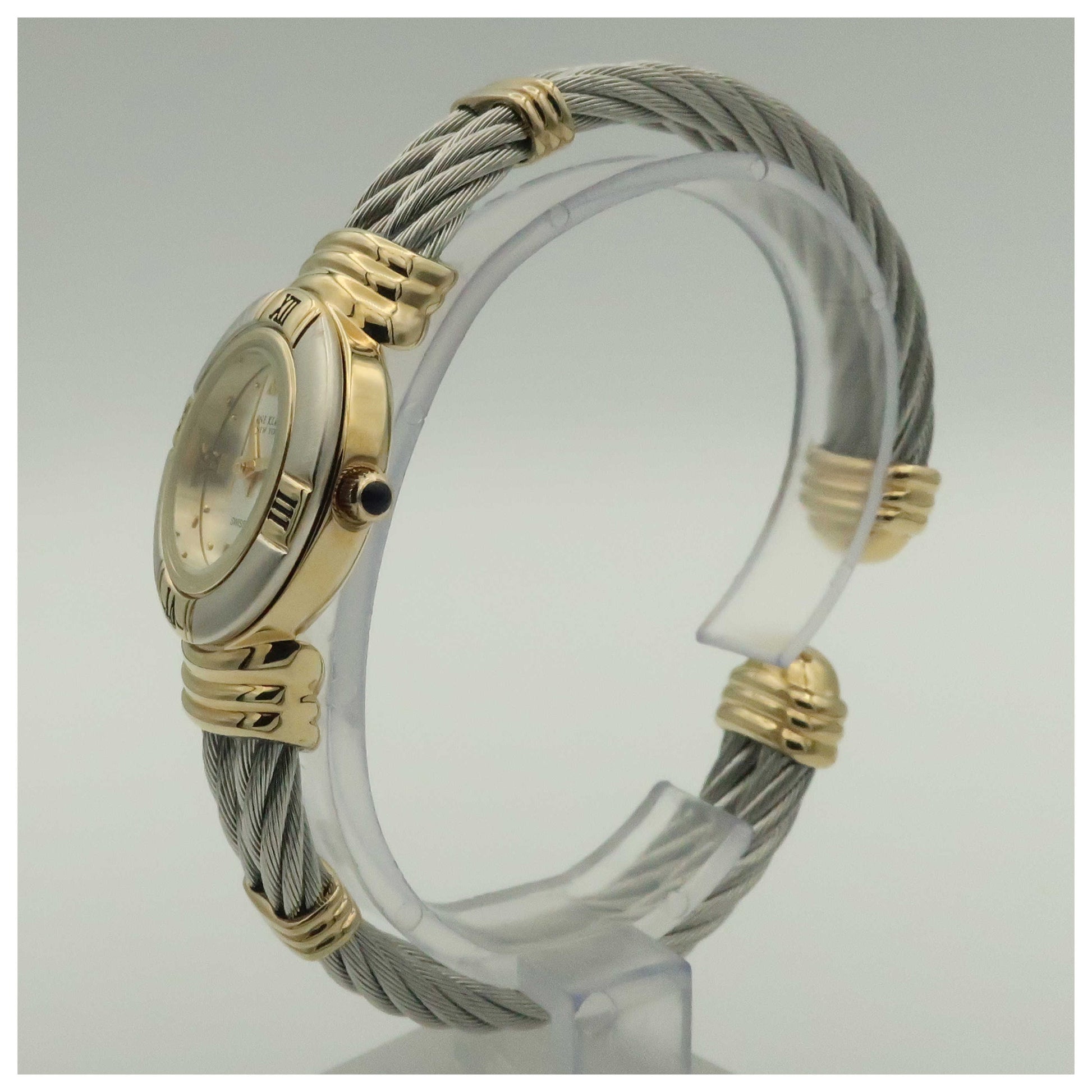 Anne Klein Bracelet Women's Swiss Quartz (Battery-Powered) Watch 12-7589BBZ-PO - Image #4