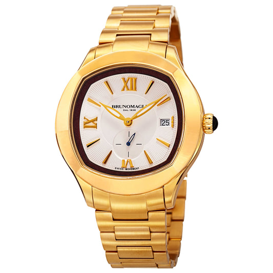 Front view of Bruno Magli Amadeo Men's Quartz Watch 12.171041.GG
