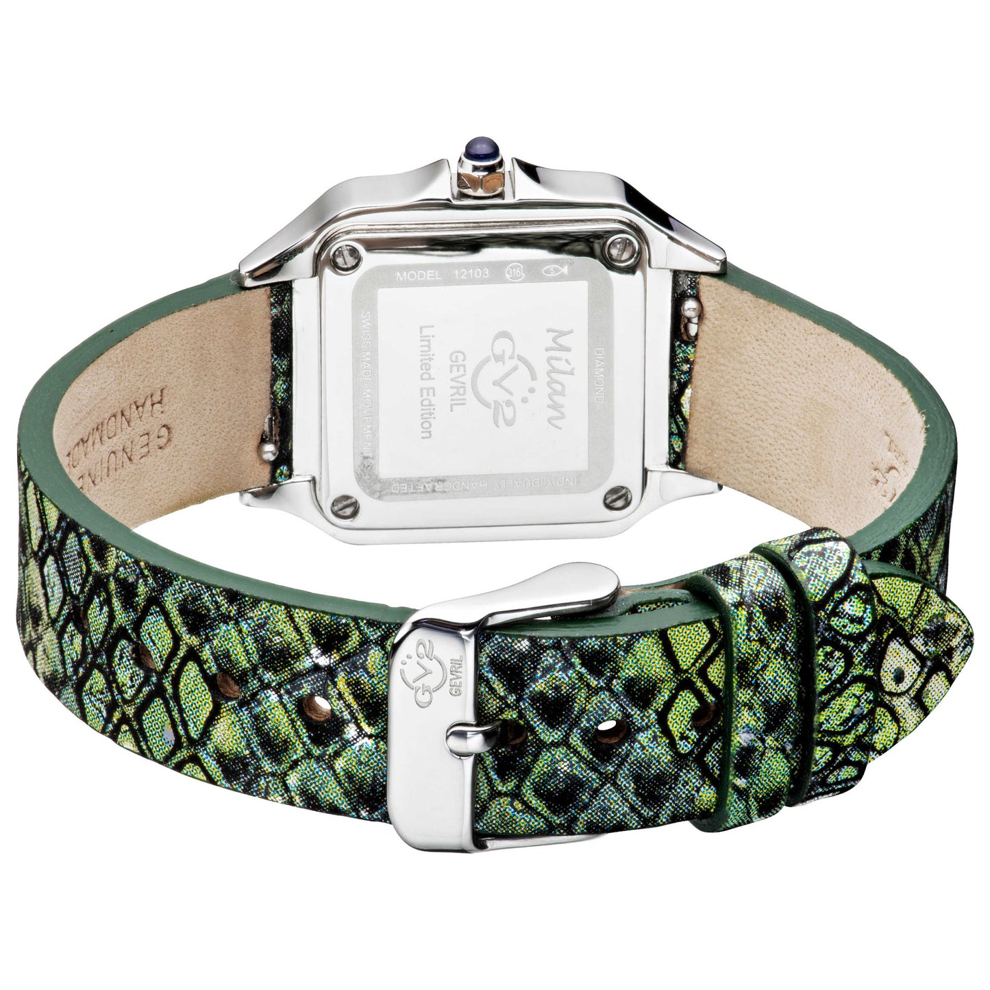 GV2 by Gevril Milan Women's Quartz Watch 12100A - Image #2