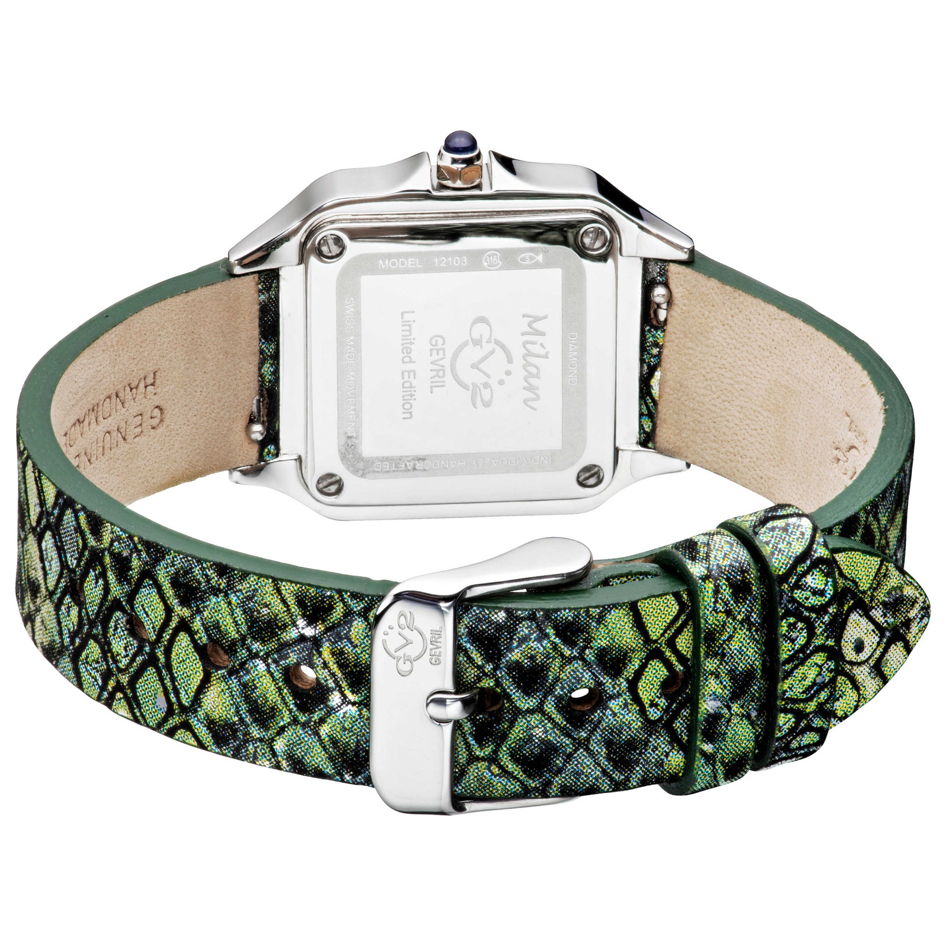 GV2 by Gevril Milan Women's Quartz Watch 12100A - Image #2