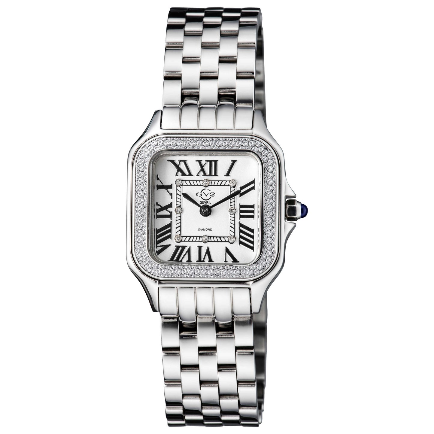 Front view of GV2 by Gevril Milan Women's Quartz Watch 12100B