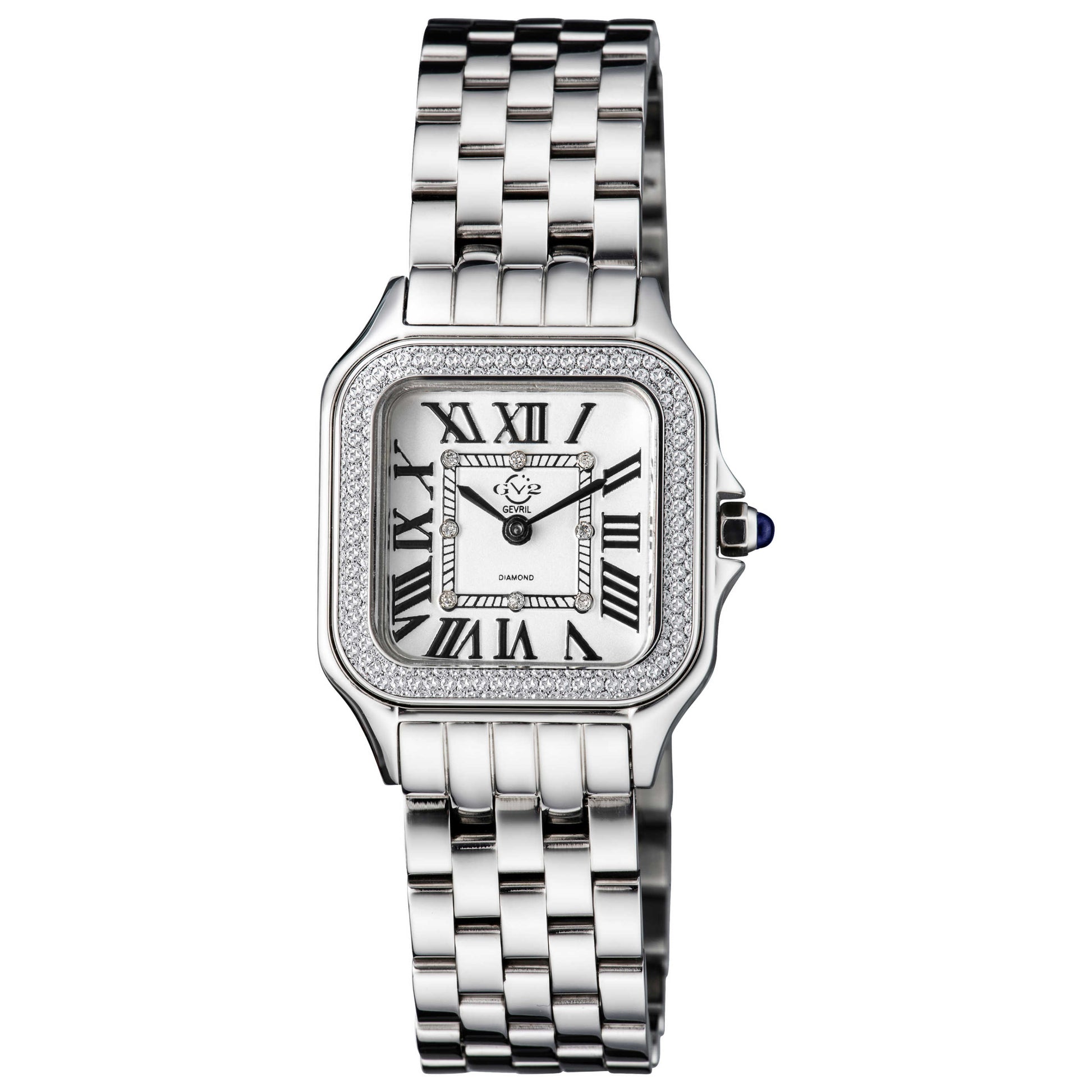 Front view of GV2 by Gevril Milan Women's Quartz Watch 12100B