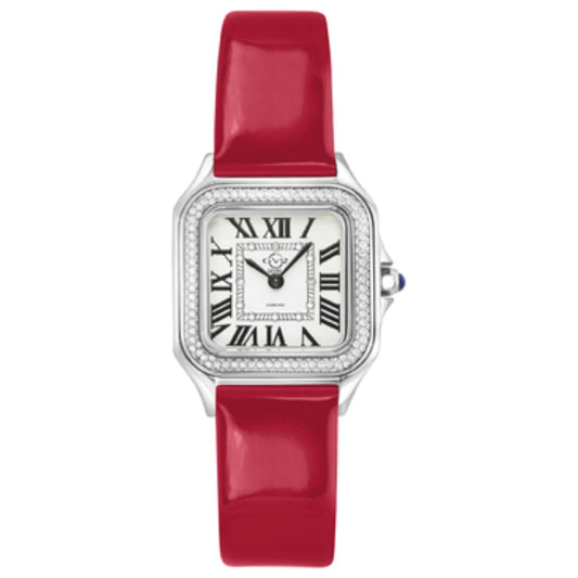 Front view of GV2 by Gevril Milan Diamond Women's Quartz Watch 12110-4