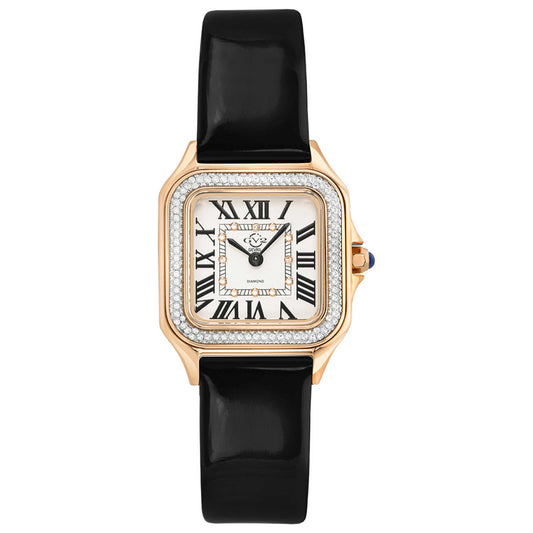 Front view of GV2 by Gevril Milan Diamond Women's Quartz Watch 12111
