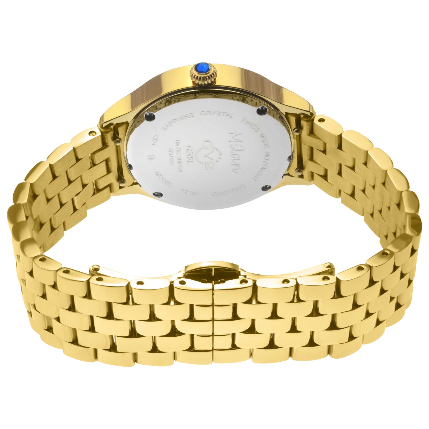 GV2 by Gevril Milan Women's Quartz Watch 12161B - Image #2