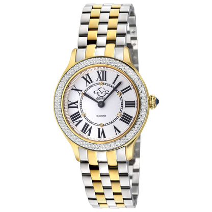 Front view of GV2 by Gevril Milan Women's Quartz Watch 12163B