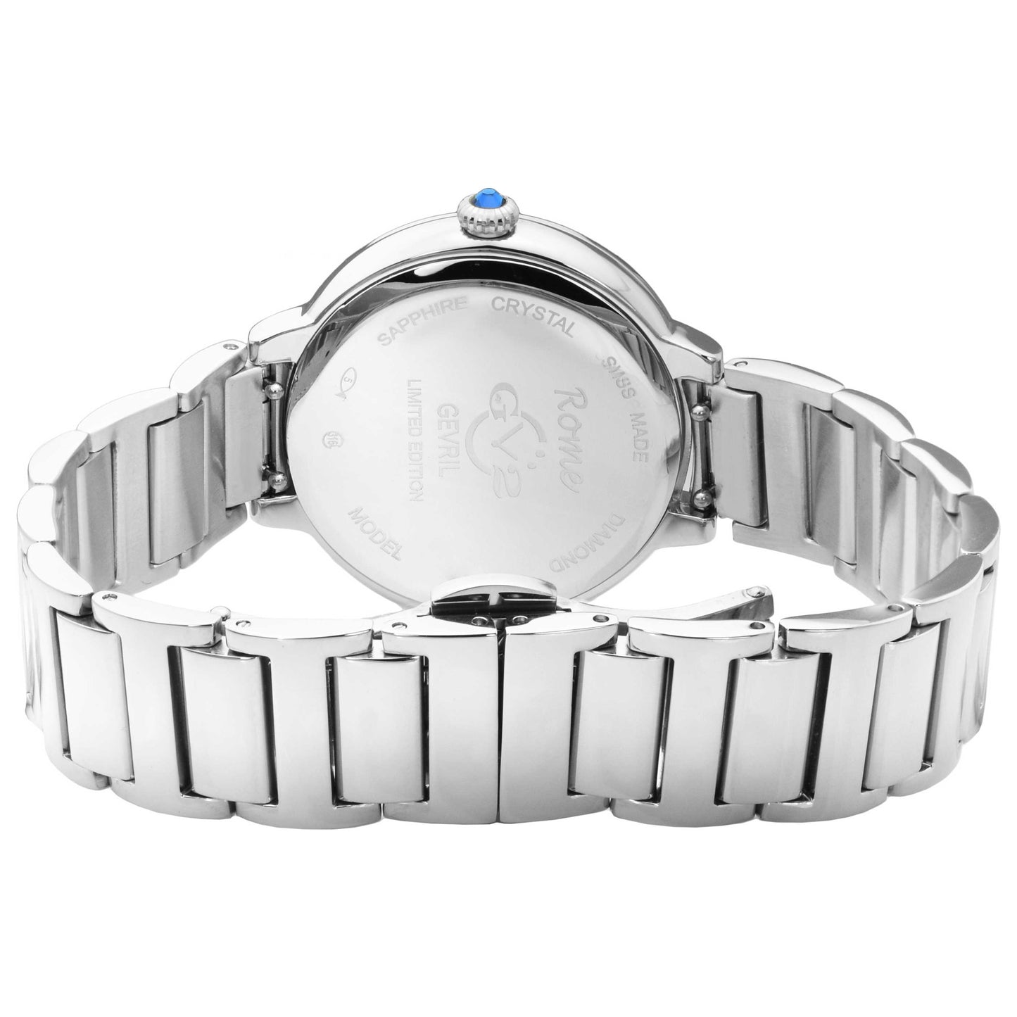 GV2 by Gevril Rome Diamond Women's Quartz Watch 12200B - Image #2
