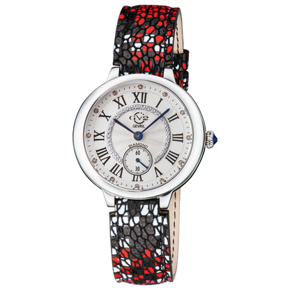 Front view of GV2 by Gevril Rome Diamond Women's Quartz Watch 12200S