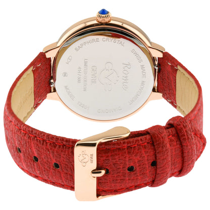 GV2 by Gevril Rome Vegan Women's Quartz Watch 12201-V1 - Image #2