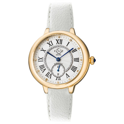 Front view of GV2 by Gevril Rome Vegan Women's Quartz Watch 12202-V1