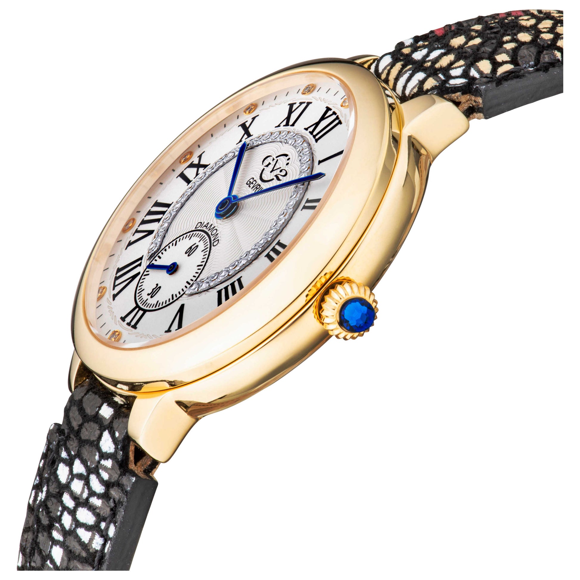 GV2 by Gevril Rome Diamond Women's Quartz Watch 12202S - Image #3