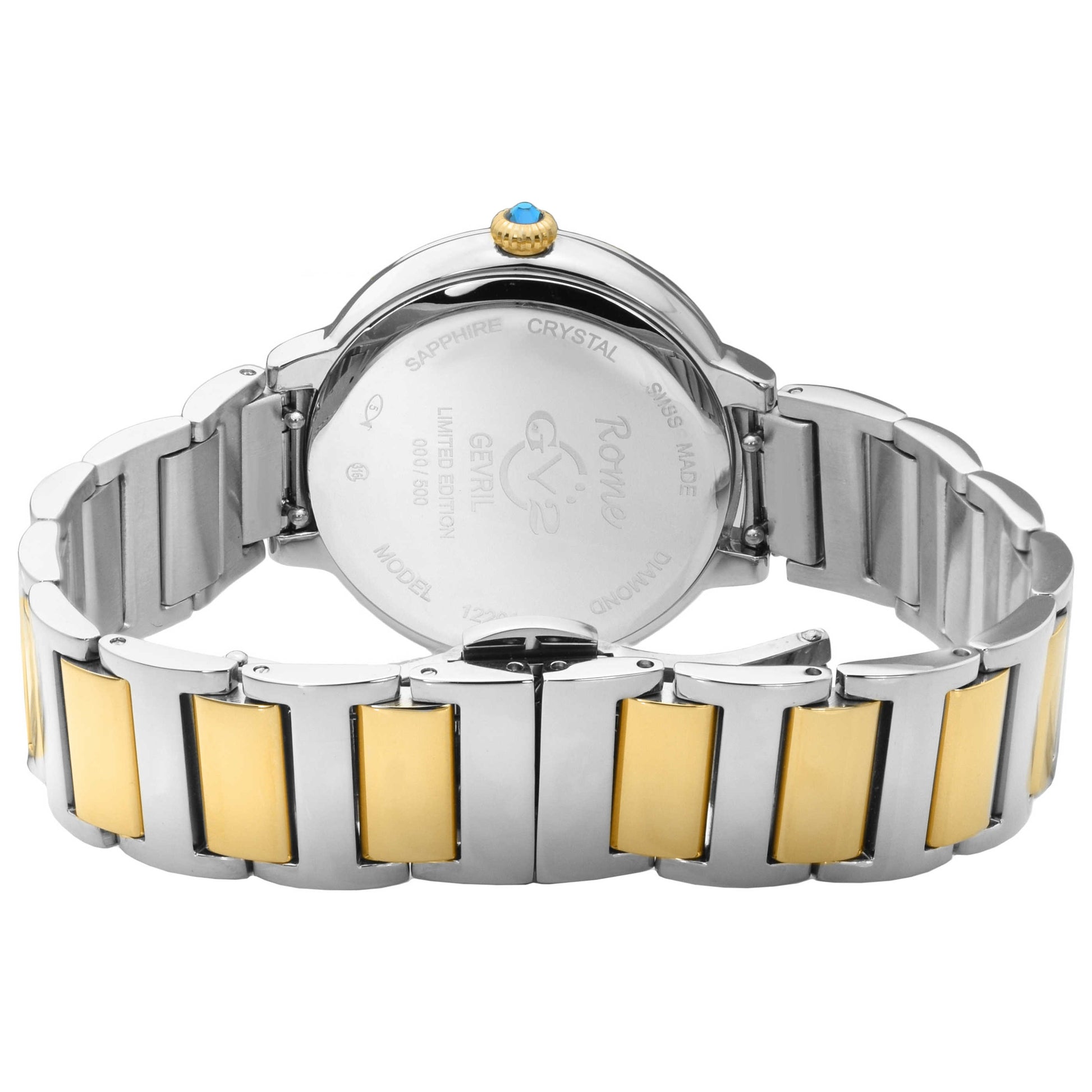 GV2 by Gevril Rome Diamond Women's Quartz Watch 12203B - Image #2