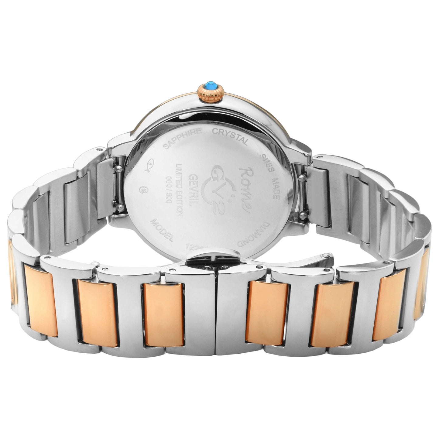 GV2 by Gevril Rome Diamond Women's Quartz Watch 12204B - Image #2