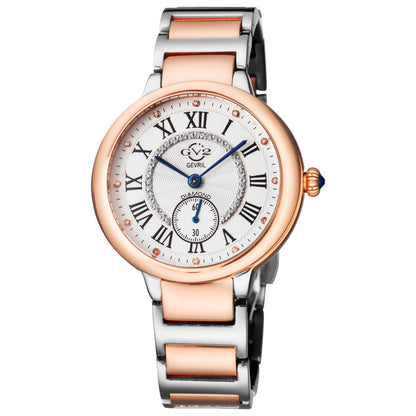 Front view of GV2 by Gevril Rome Diamond Women's Quartz Watch 12204B