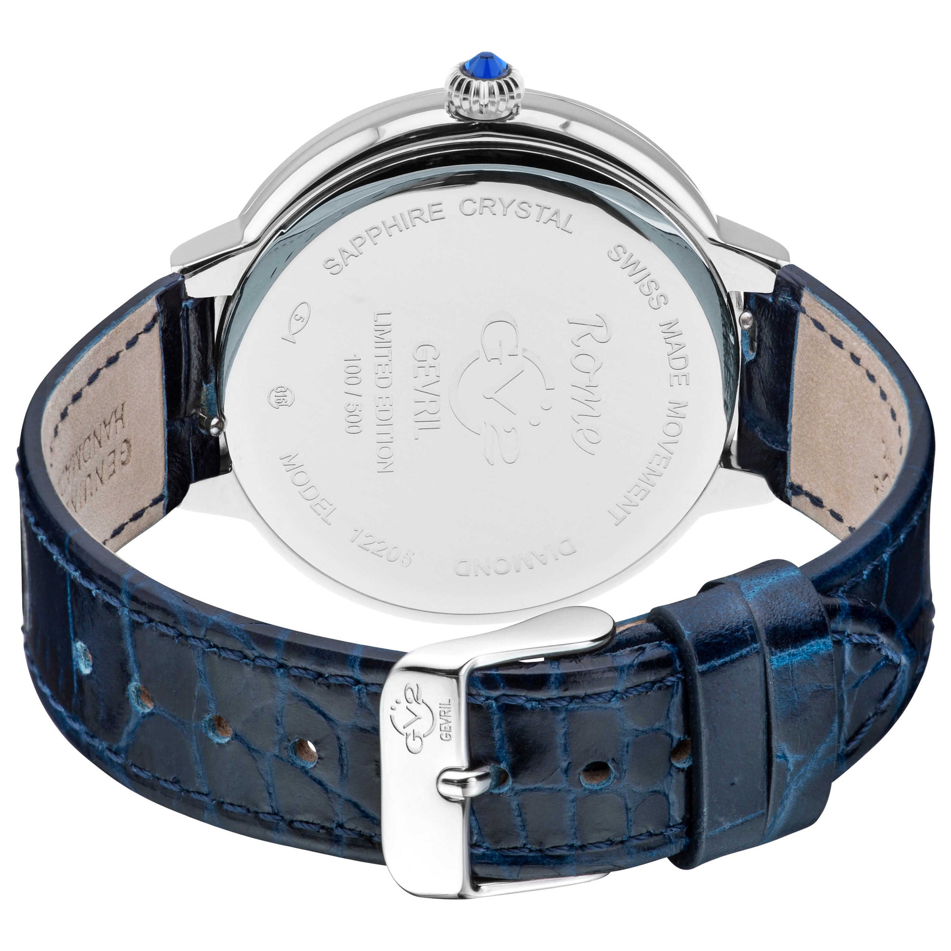 GV2 by Gevril Rome Diamond Women's Quartz Watch 12205 - Image #2