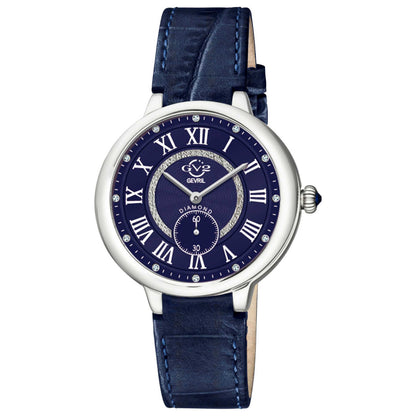 Front view of GV2 by Gevril Rome Diamond Women's Quartz Watch 12205