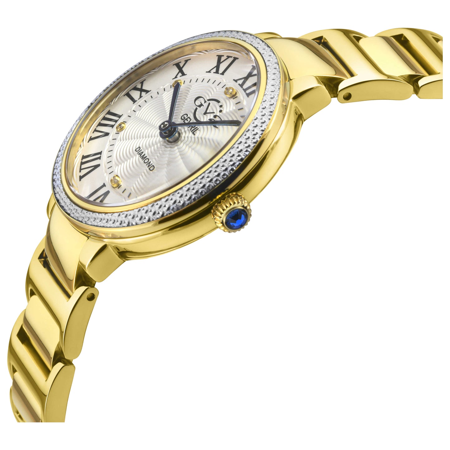 GV2 by Gevril Rome Brillante Women's Quartz Watch 122102B - Image #4