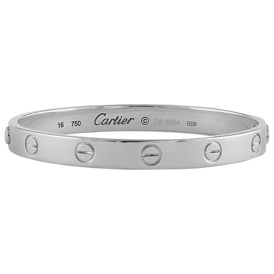 Front view of Cartier Love Women's Bracelet 12272