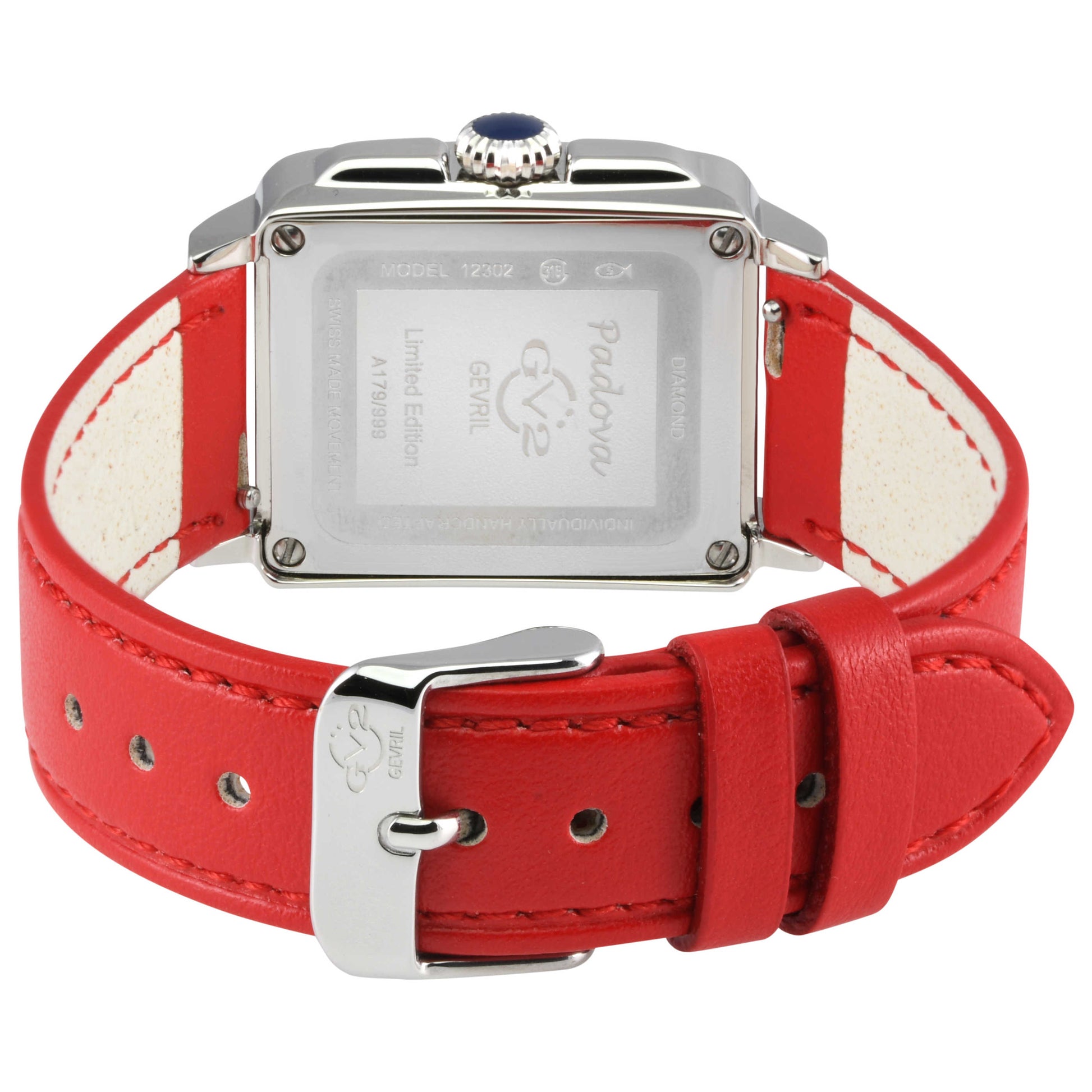 GV2 by Gevril Padova Diamond Women's Quartz Watch 12302-V8 - Image #2