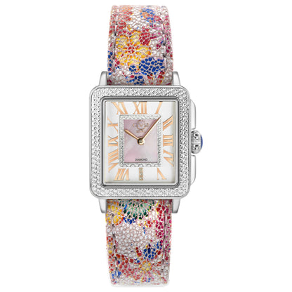 Front view of GV2 by Gevril Padova Diamond Women's Quartz Watch 12302F