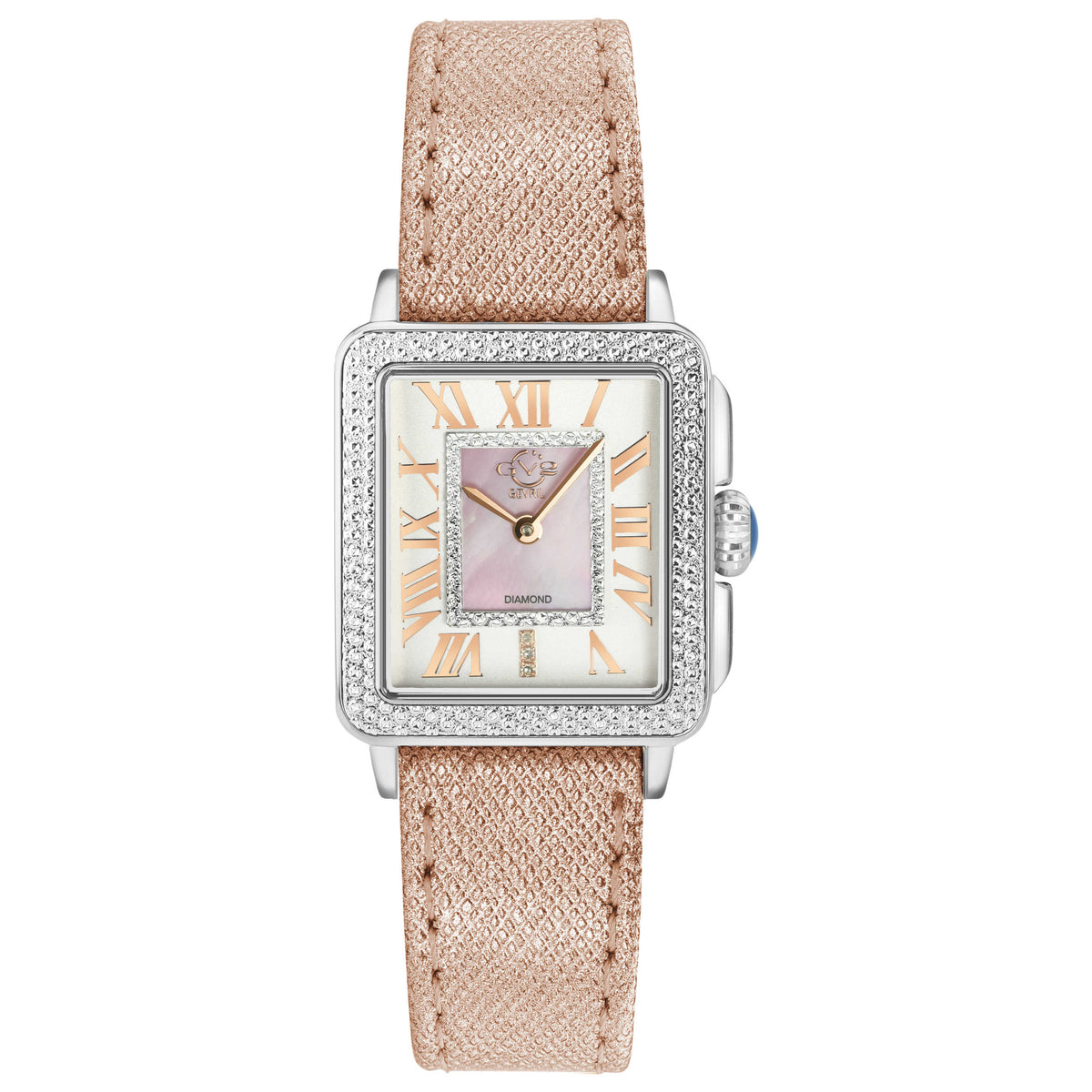 Padova Diamond Quartz Pink Mother-of-Pearl Women's Watch 12302