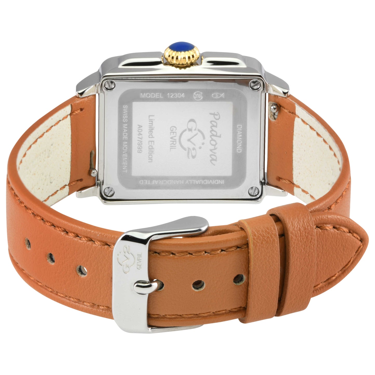 GV2 by Gevril Padova Diamond Women's Quartz Watch 12304-V6 - Image #2