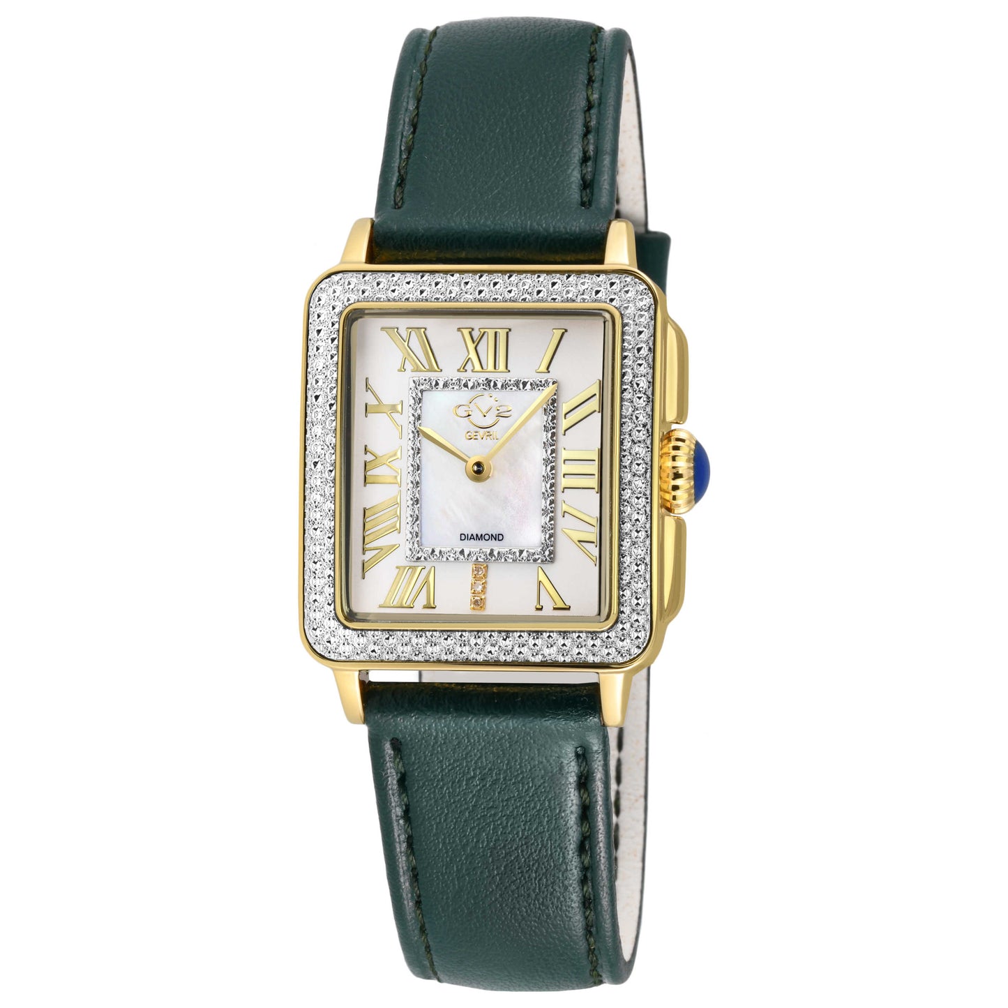 Front view of GV2 by Gevril Padova Diamond Women's Quartz Watch 12305-V5