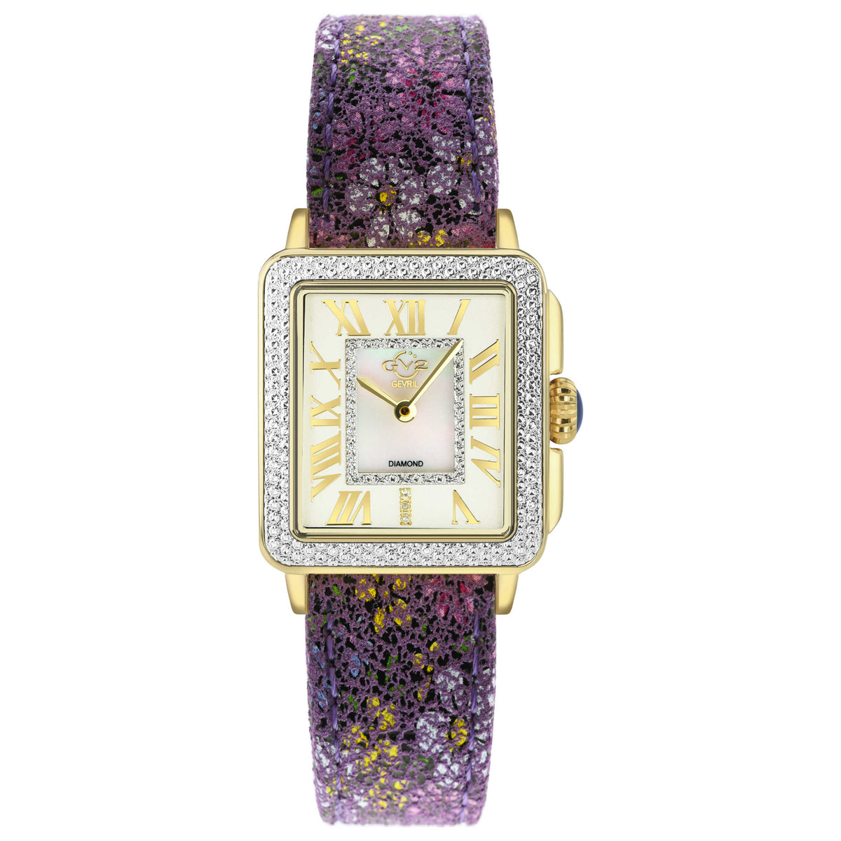 Padova Diamond Quartz White Mother-of-Pearl Women's Watch 12305F