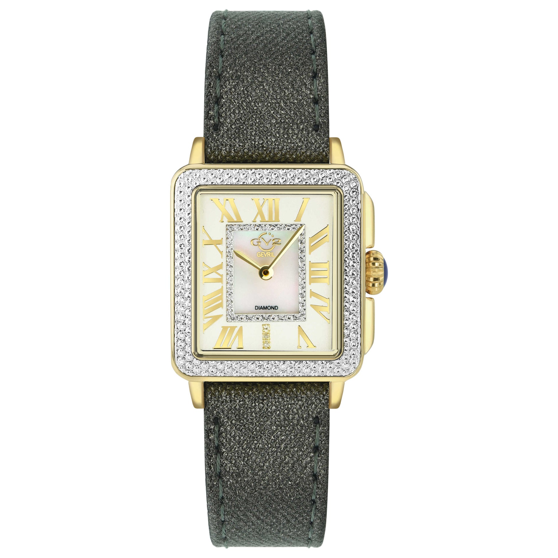 Front view of GV2 by Gevril Padova Diamond Women's Quartz Watch 12305