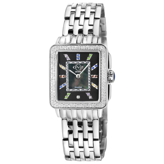 Front view of GV2 by Gevril Padova Diamond Women's Quartz Watch 12330B