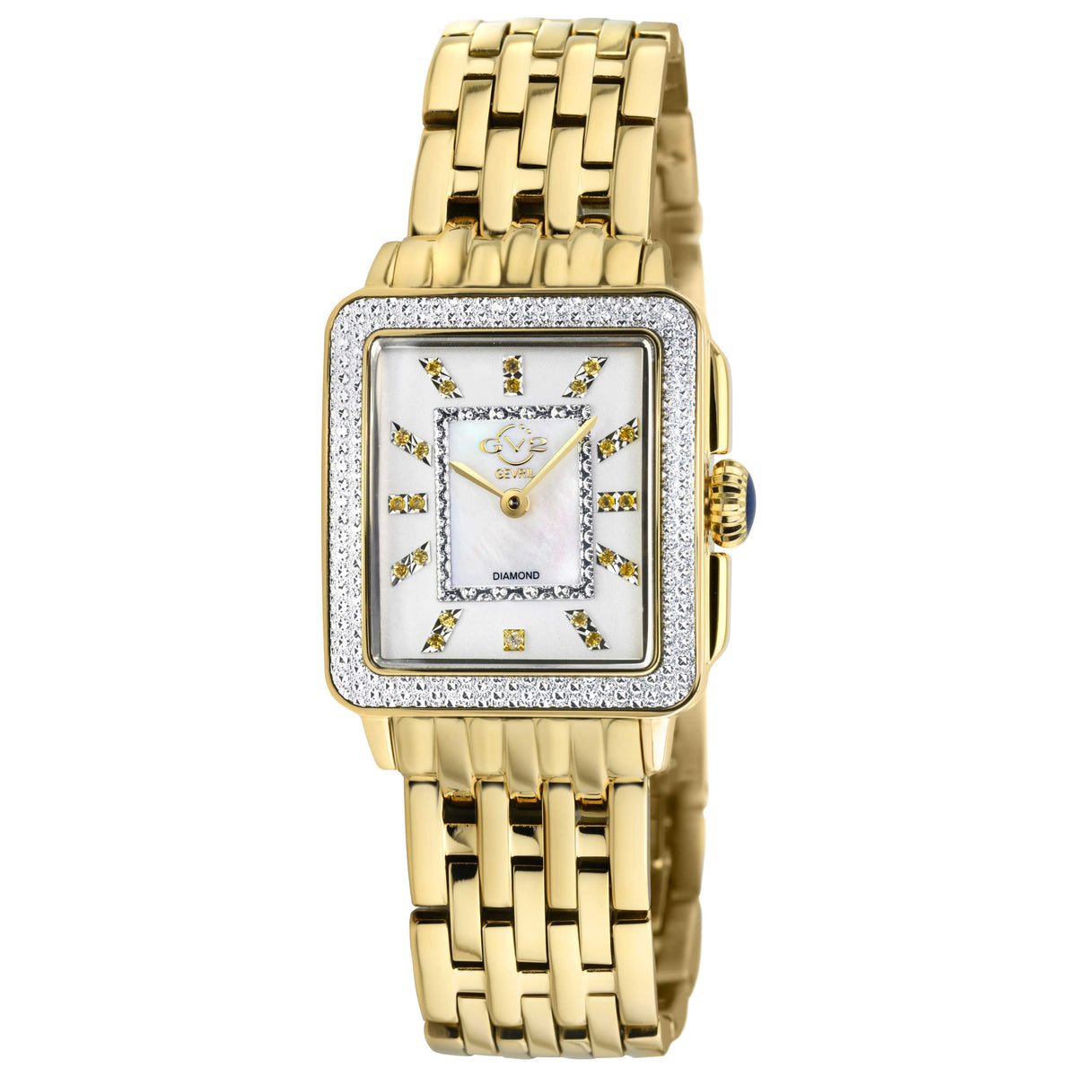 Padova Diamond Quartz White Mother-of-Pearl Women's Watch 12331B
