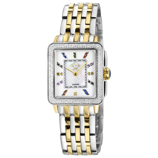 Front view of GV2 by Gevril Padova Diamond Women's Quartz Watch 12334B