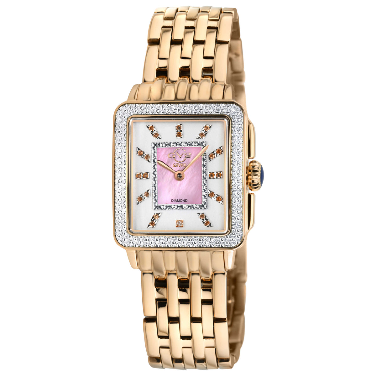 Padova Diamond Quartz Pink Mother-of-Pearl Women's Watch 12336B