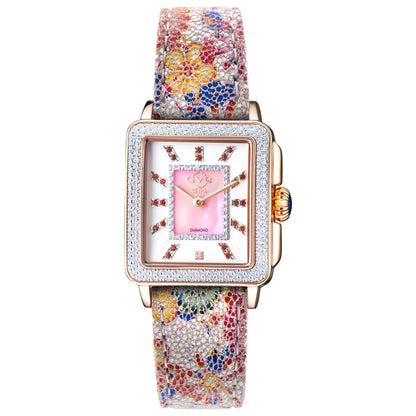 Front view of GV2 by Gevril Padova Diamond Women's Quartz Watch 12336F