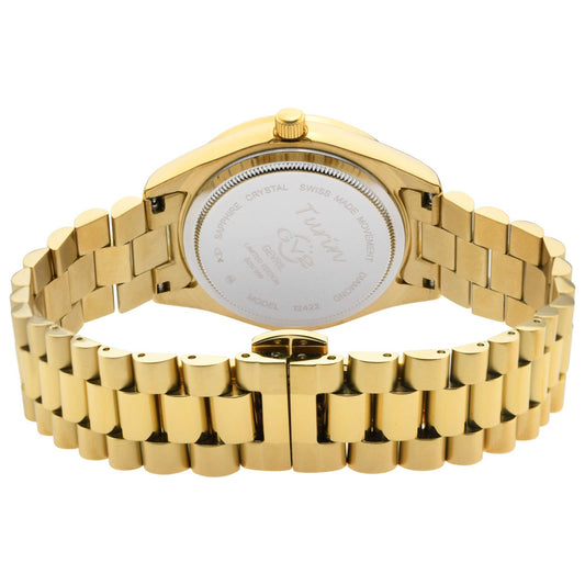 GV2 by Gevril Turin Diamond Women's Quartz Watch 12422B - Image #2
