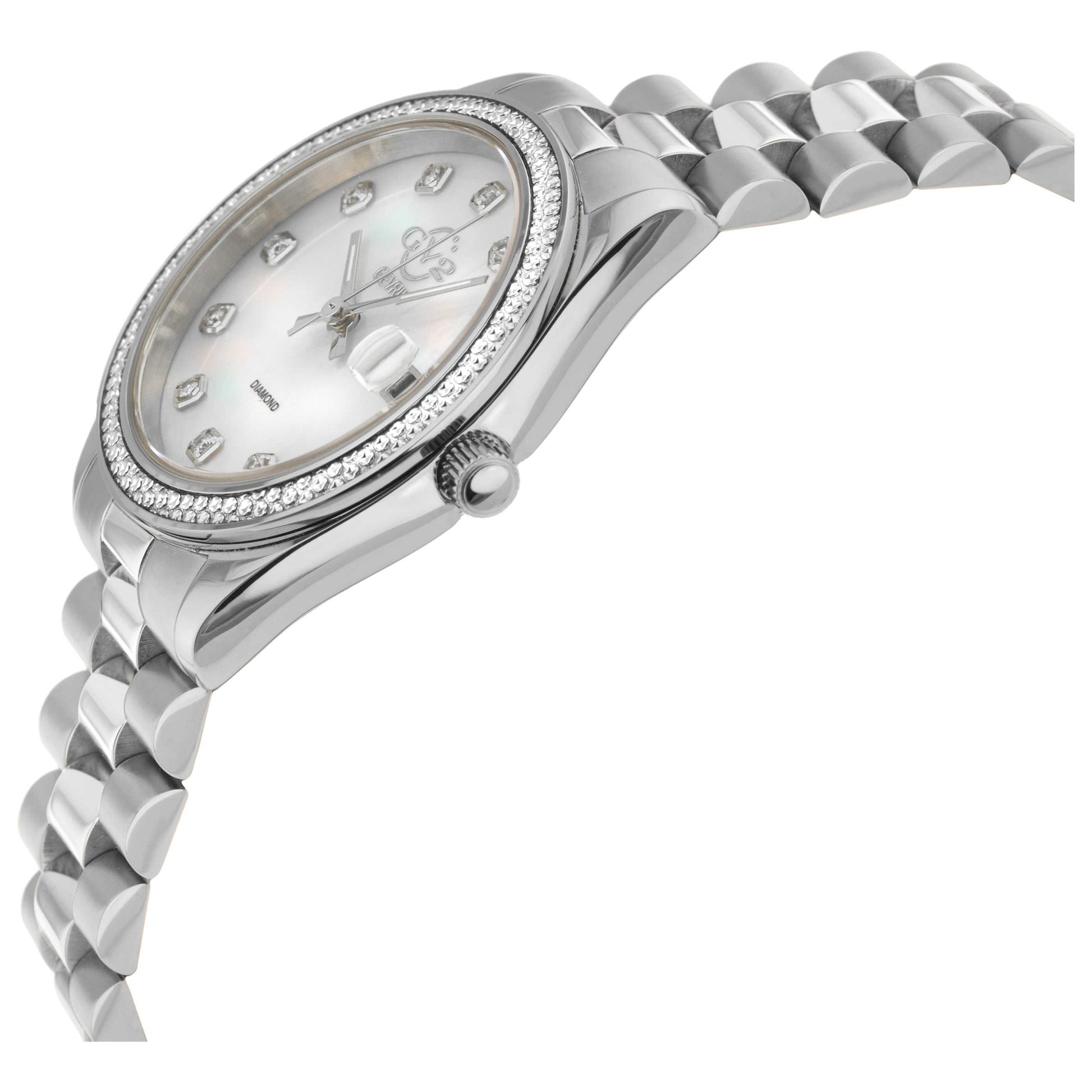 GV2 by Gevril Turin Diamond Women's Quartz Watch 12425B - Image #4