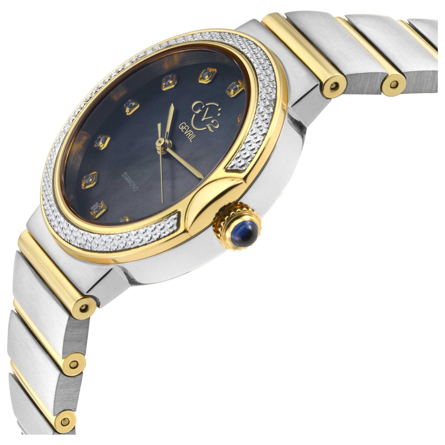 GV2 by Gevril Sorrento Diamond Women's Quartz Watch 12440B - Image #4