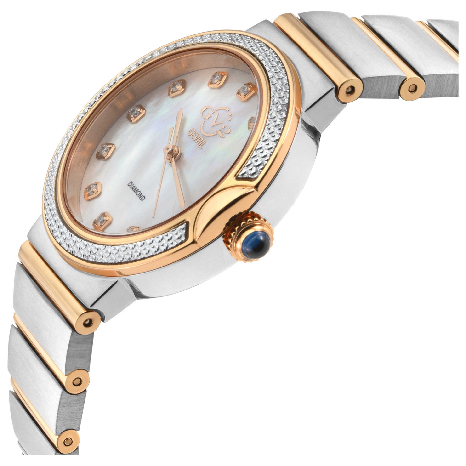 GV2 by Gevril Sorrento Diamond Women's Quartz Watch 12443B - Image #4
