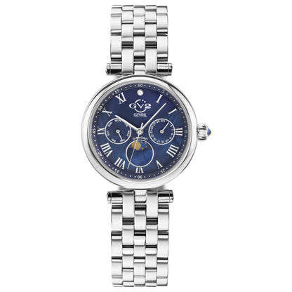 Front view of GV2 by Gevril Florence Women's Quartz Watch 12502B