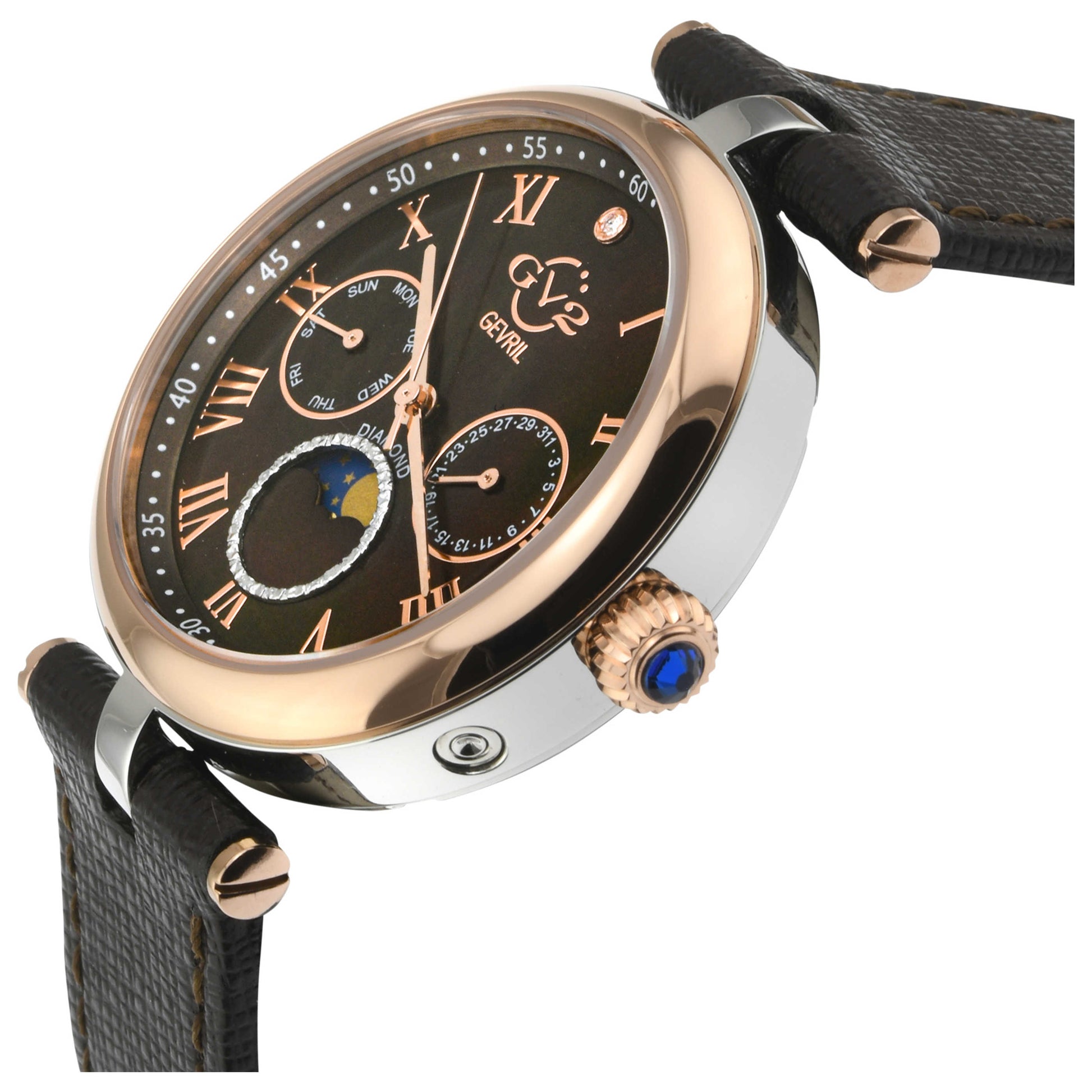 GV2 by Gevril Florence Diamond Women's Quartz Watch 12511.L - Image #4