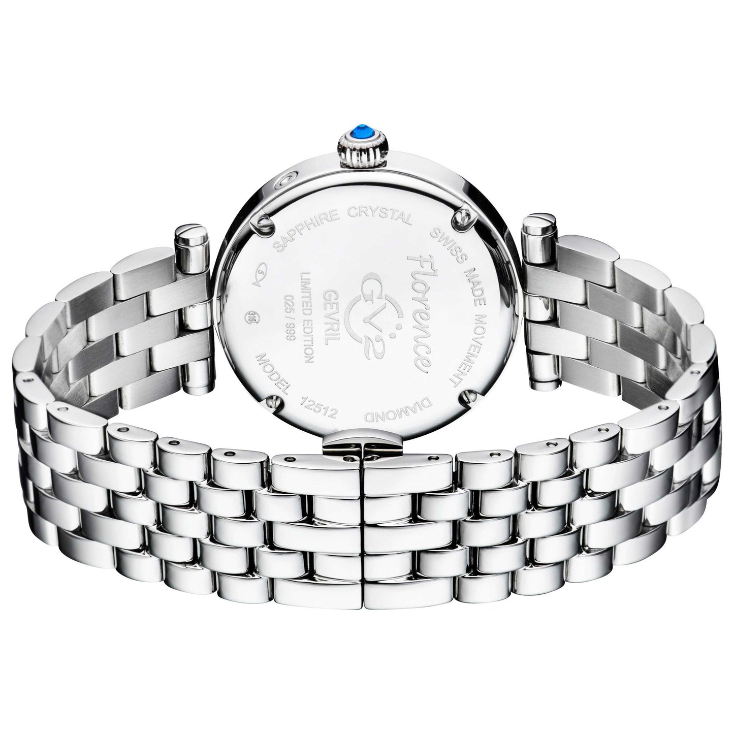 GV2 by Gevril Florence Diamond Women's Quartz Watch 12512 - Image #2