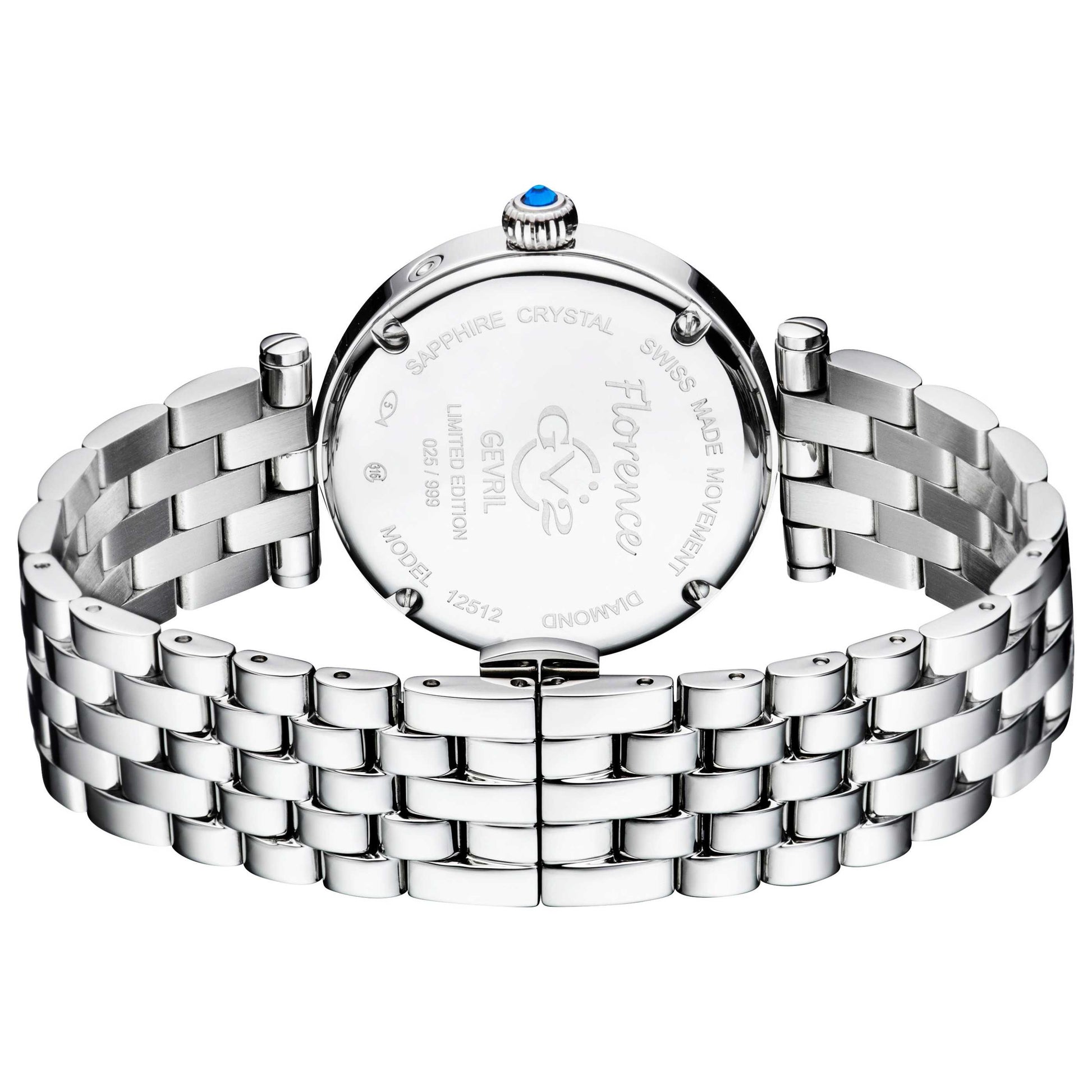 GV2 by Gevril Florence Diamond Women's Quartz Watch 12512 - Image #2
