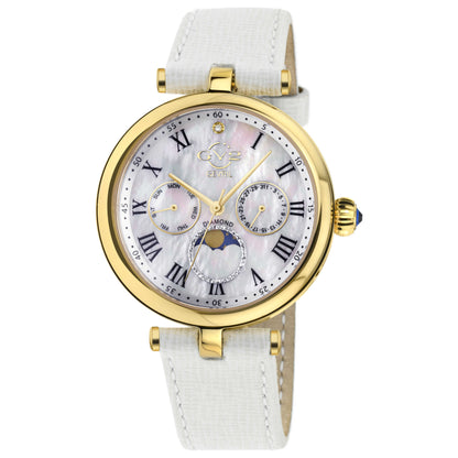 Front view of GV2 by Gevril Florence Diamond Women's Quartz Watch 12513.L